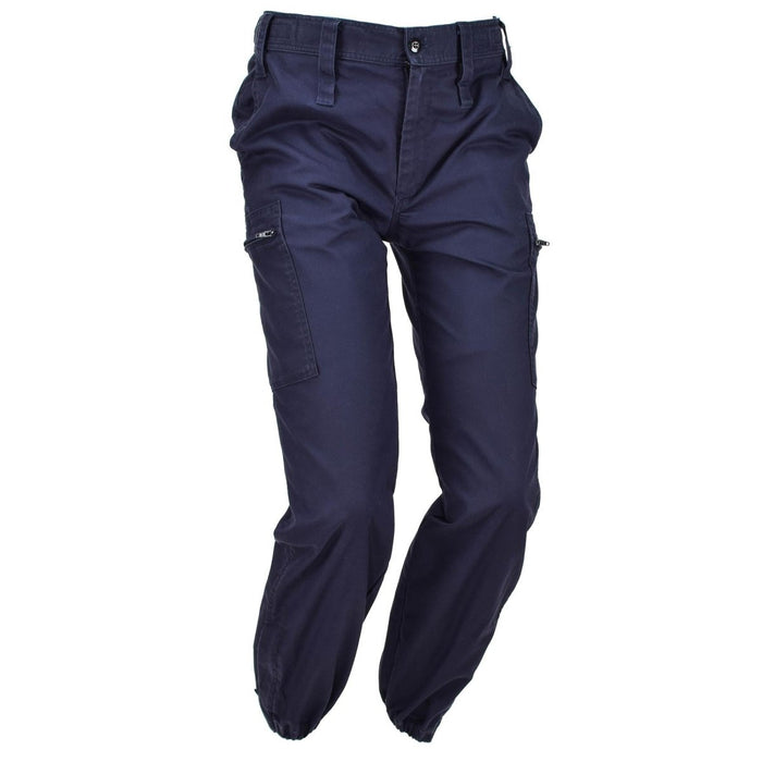 Genuine Dutch army pants combat military tactical mission trousers blue - GoMilitar