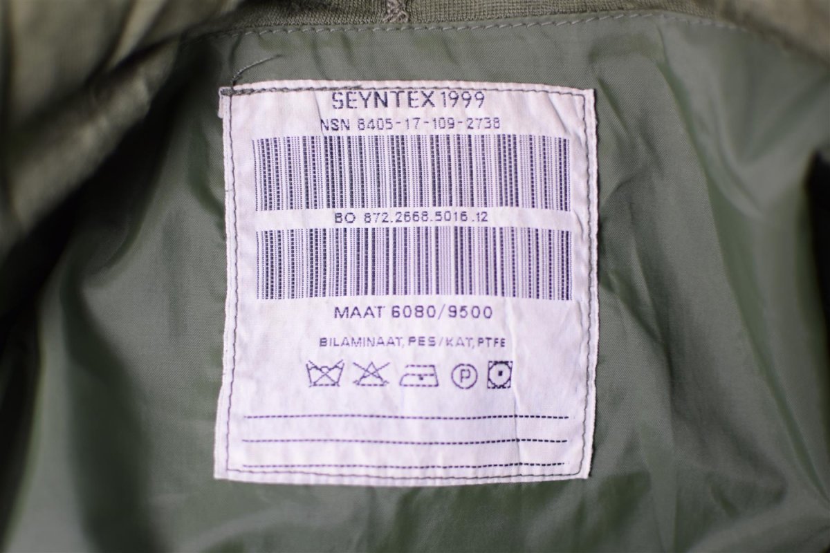 Genuine Dutch Army Waterproof Bi-Laminated Combat Parka DPM Camouflage