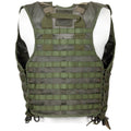 Genuine Dutch Military olive vest set 7pcs modular forest camo molle pouches