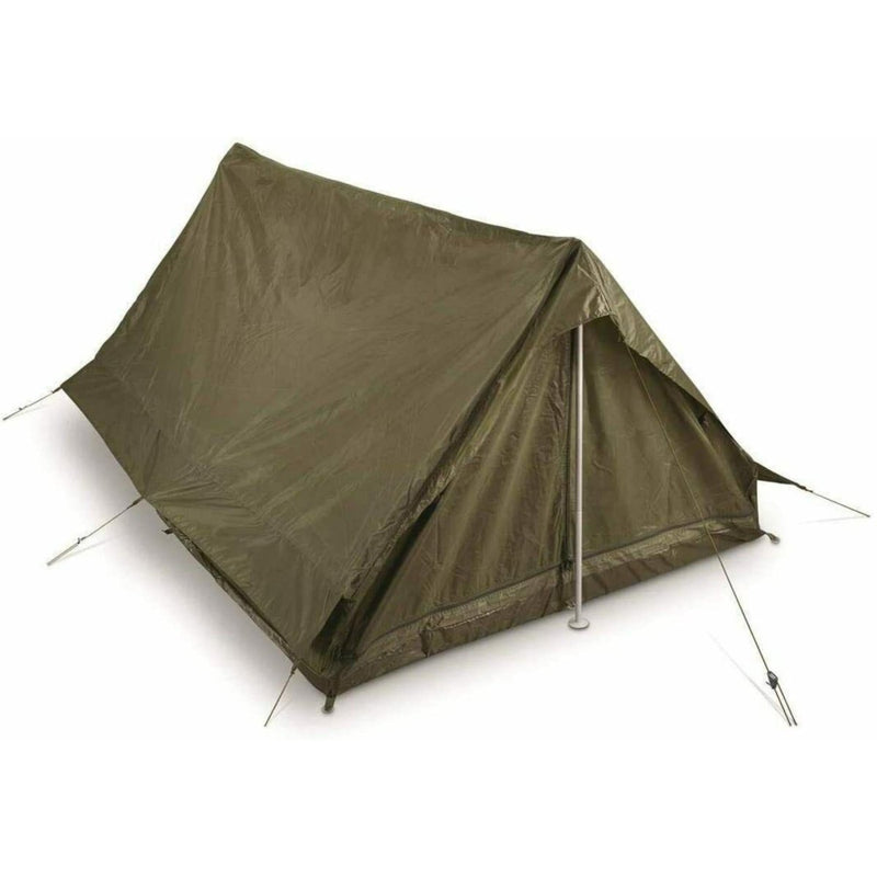 Genuine French army F1/F2 2-Person Tent Olive Beige France military surplus NEW