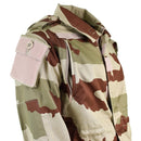French Army Combat Parka Desert Camouflage Tactical sizing and garment care label - GoMilitar
