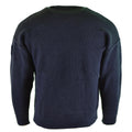 Genuine French army pullover Blue Commando Jumper Military Sweater Round Neck