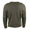 Genuine French army pullover Olive Commando Jumper Military Sweater Round Neck