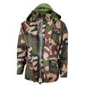 Genuine French army waterproof trilaminate jacket camo goretex hooded rain parka