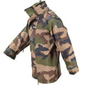 Genuine French army waterproof trilaminate jacket camo goretex hooded rain parka