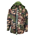 Genuine French army waterproof trilaminate jacket CCE camo hooded rain parka NEW