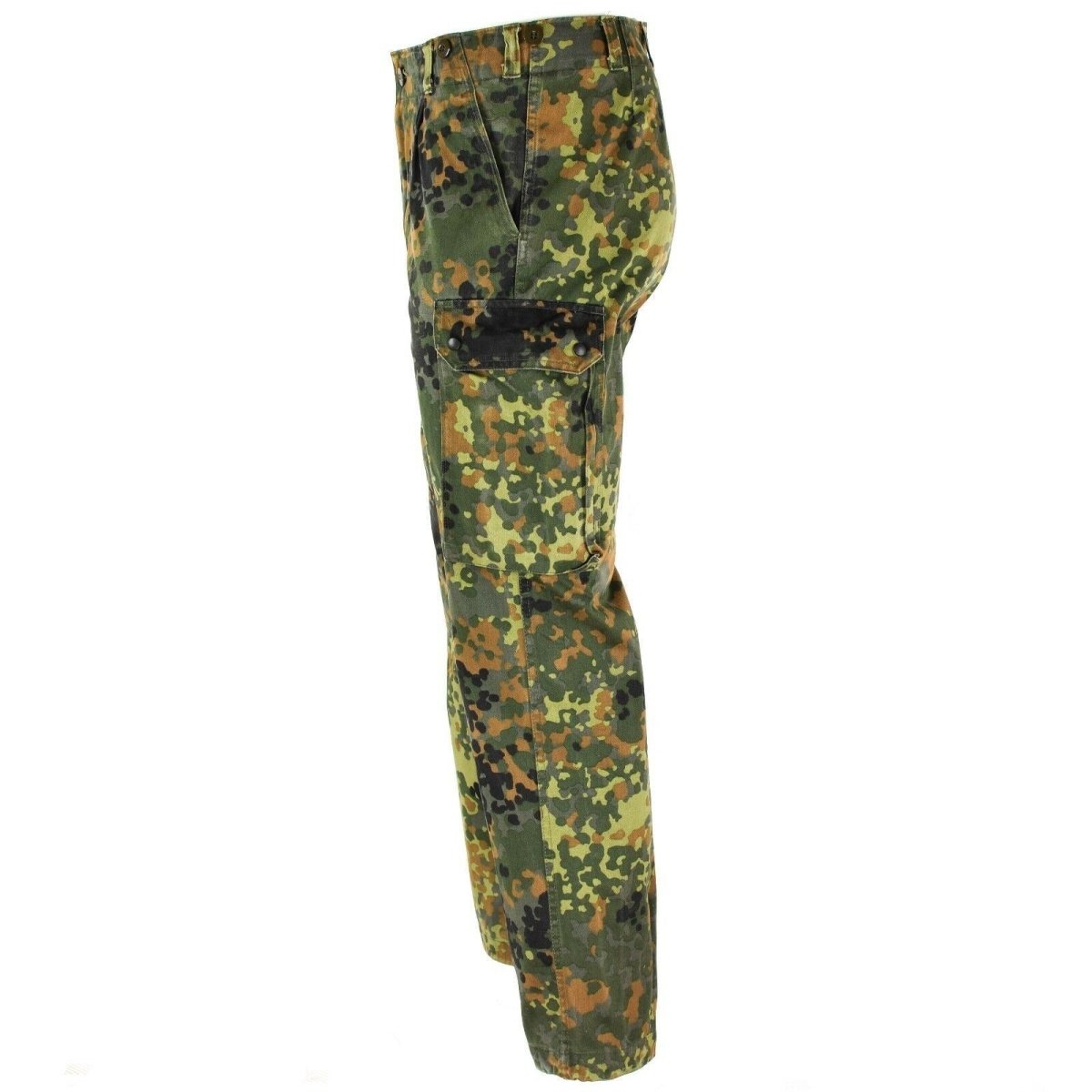 Genuine German army issue flecktarn pants field combat camo trousers