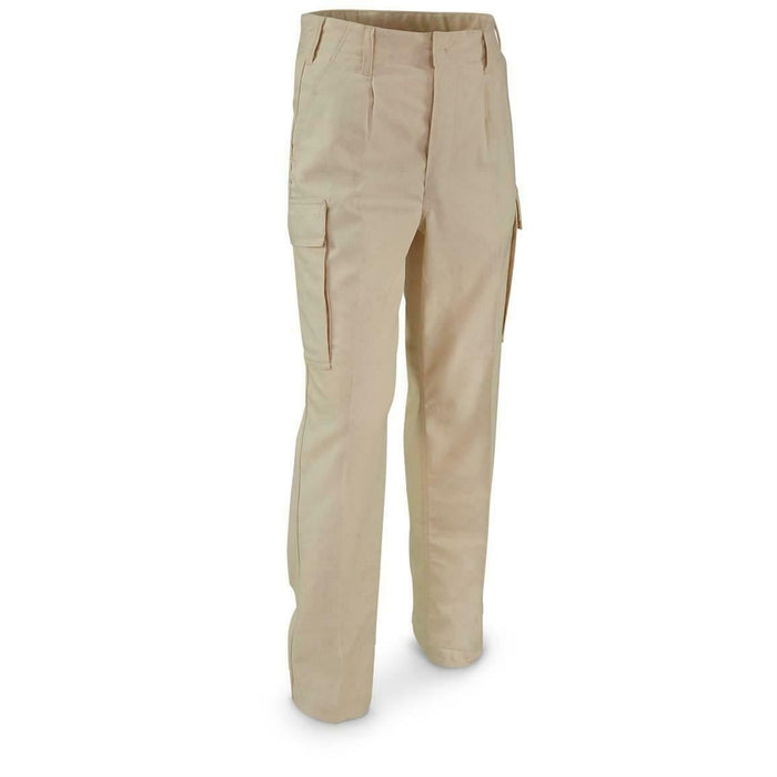 Genuine German Army issue moleskin pants field combat BW Khaki trousers NEW - GoMilitar