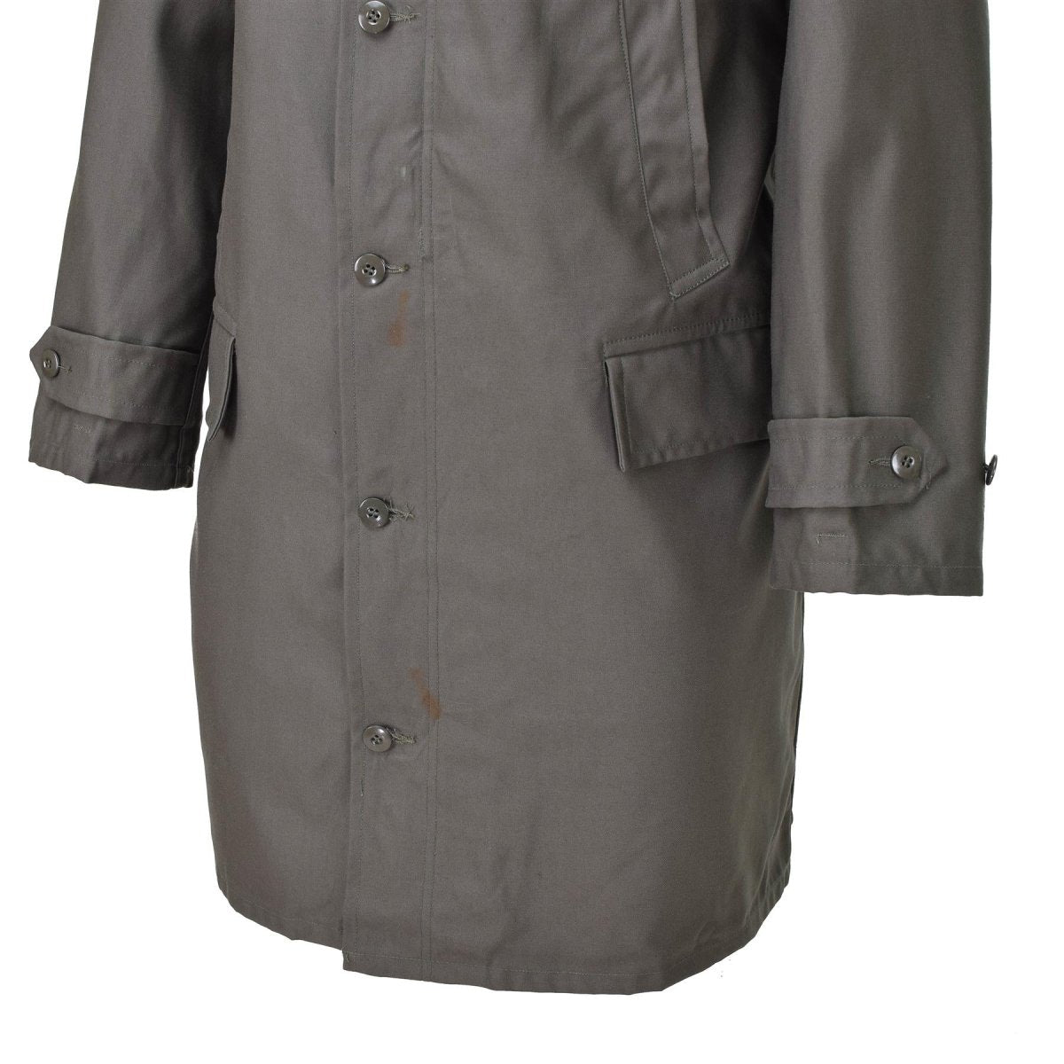 Genuine German army parka olive military surplus jacket long coat OD vintage NEW