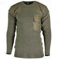 Genuine German army pullover Commando Jumper Green Olive sweater Wool NEW