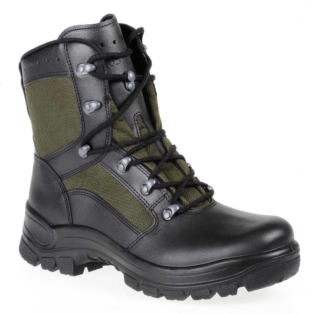 Genuine German Military combat boots leather textile tactical field footwear NEW