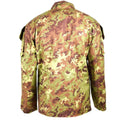 Genuine Italian army Rip Stop Vegetato camo ACU jacket combat field shirt NEW
