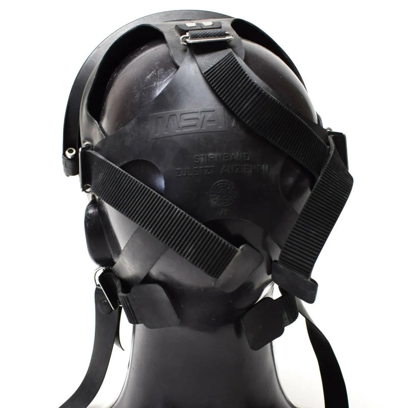 Genuine MSA AUER brand Black MSA Full Face mask 3S Gas mask breathing apparatus - GoMilitar