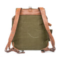 Genuine Romanian army rucksack bag military surplus OD shoulder strap canvas