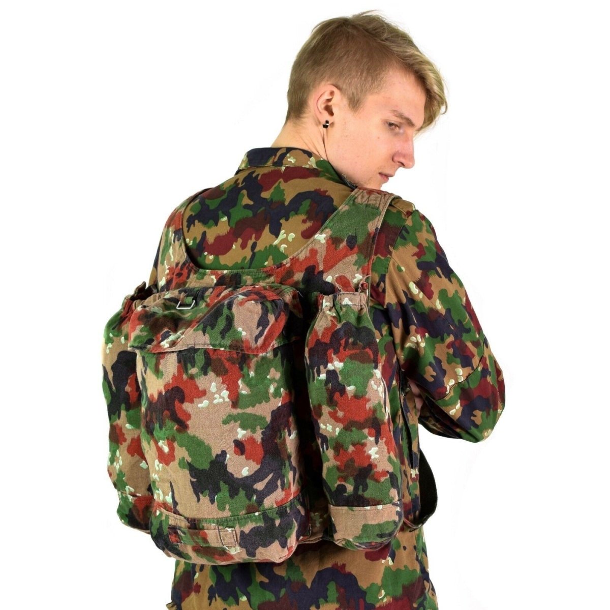 Sniper Rucksacks Alpen camo backpack genuine Swiss army backpack Switzerland sniper ...