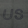 Genuine U.S. Army blanket woolen military green vintage bed covering sheet NEW