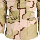 Genuine US army combat jacket BDU 3-color ripstop military desert camo shirt NEW - GoMilitar