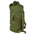 Genuine US Army Duffel Bag Large Military Olive Green Sack Canvas sea sack pack