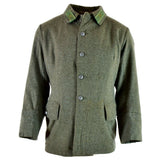 Genuine WWII vintage Swedish army wool uniform jacket M39 1940's military Grey