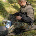 German Army Groundsheet Underlay Tarpaulin OD Military Waterproof Tarp Pad NEW