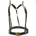 German army Y-strap suspenders belt webbing set system tactical harness pack