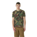 Helikon-Tex Classic T-Shirt Short Sleeve Relaxed Fit Cotton Woodland Camo