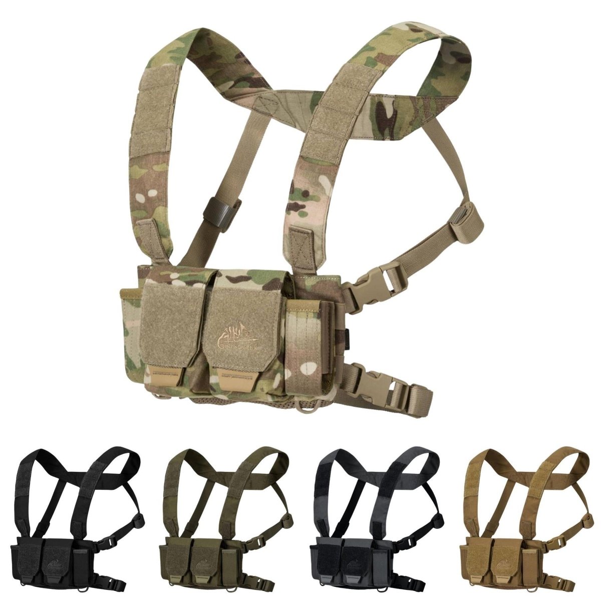 Tactical chest rig Helikon-tex Competition Multi Gun chest rig shooting ...