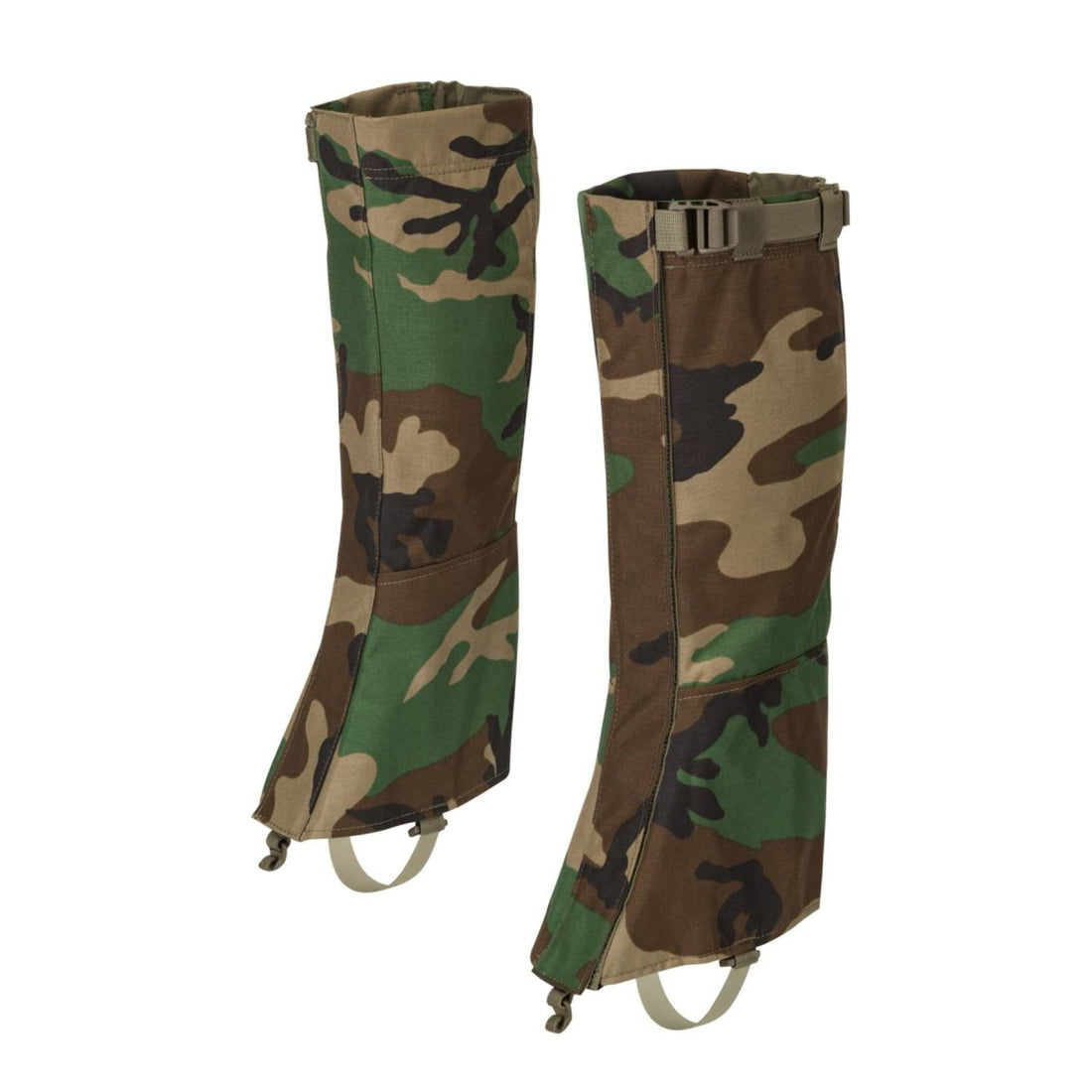 Helikon-Tex Snowfall Gaiters Length Adjustable Water Resistant Woodland Camo