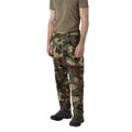 Helikon-Tex Windrunner Overpants Windpack Nylon Cargo Pockets Woodland Camo