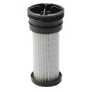 Katadyn Hiker Pro replacement water filter cartridge with protective mesh and black end caps for outdoor use