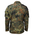 Leo Kohler military combat tactical jacket lightweight field flecktarn camo