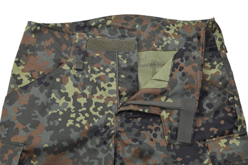 Leo Kohler military tactical pants explore flecktarn camo higher waist trousers - GoMilitar