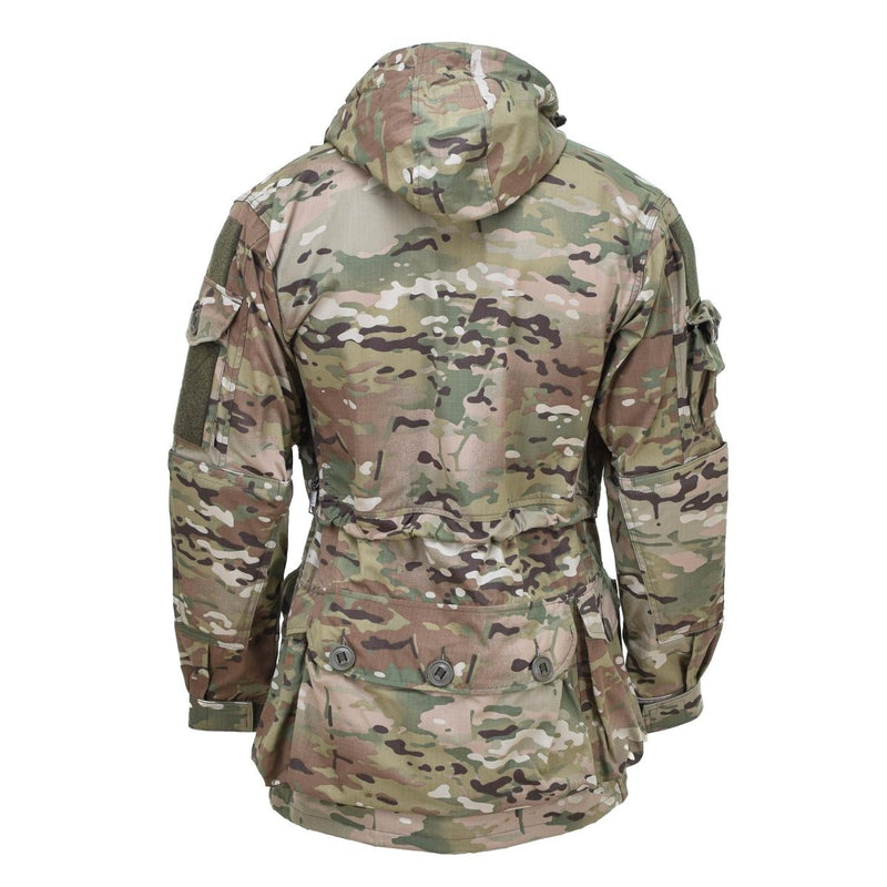 Leo Kohler military tactical smock jacket ripstop multicam camouflage field coat