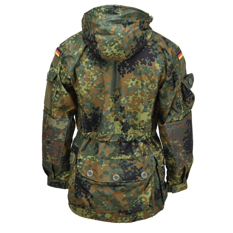 Leo Kohler tactical smock jacket ripstop fabric hooded cordura reinforced elbows - GoMilitar