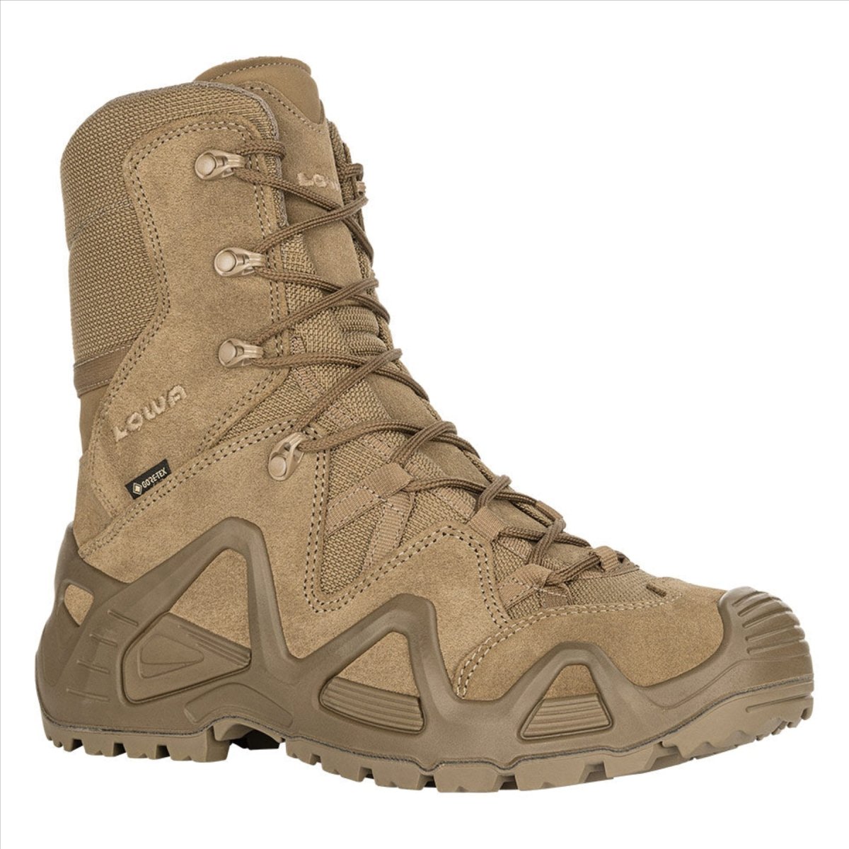 LOWA Zephyr GTX HI TF Tactical Boots Waterproof Breathable Support Coyote