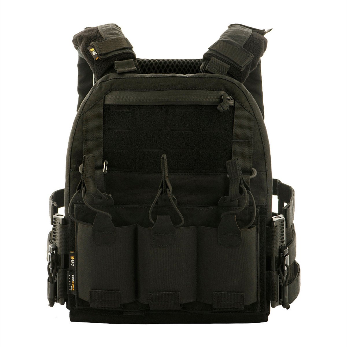 M-TAC Cuirass QRS Tactical Plate Carier Cordura Quick Release System Black
