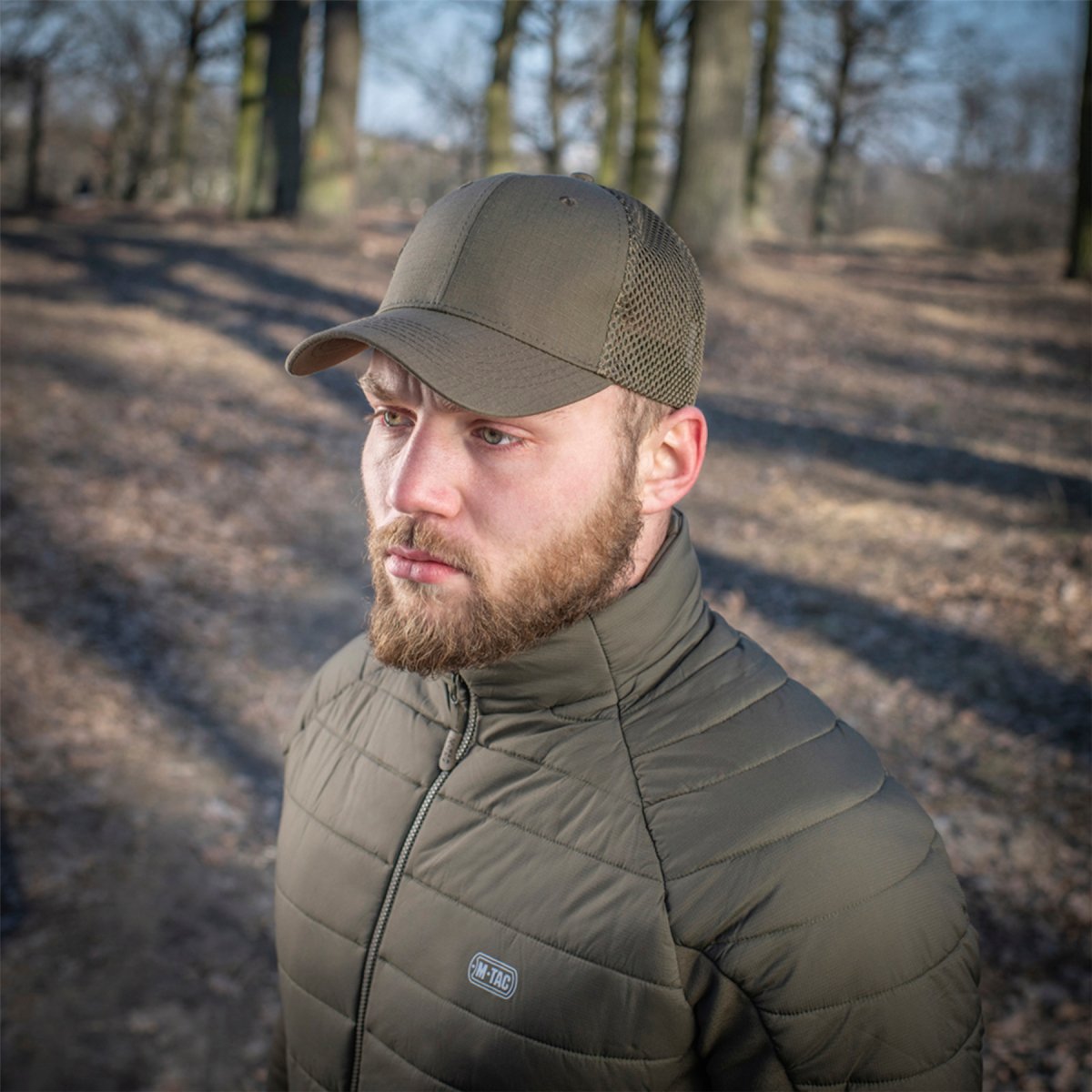 M-TAC Mesh Flex Baseball Cap Lightweight Breathable Ripstop Comfortable Wear