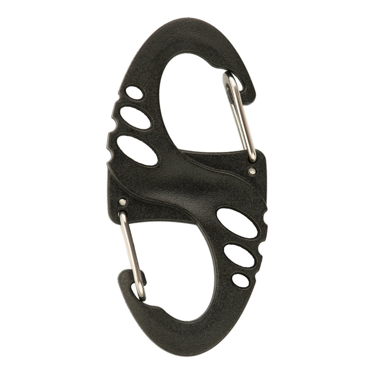 M-TAC S-Hook Tactical Carabiner Lightweight Utility Gear Clip Hook Black