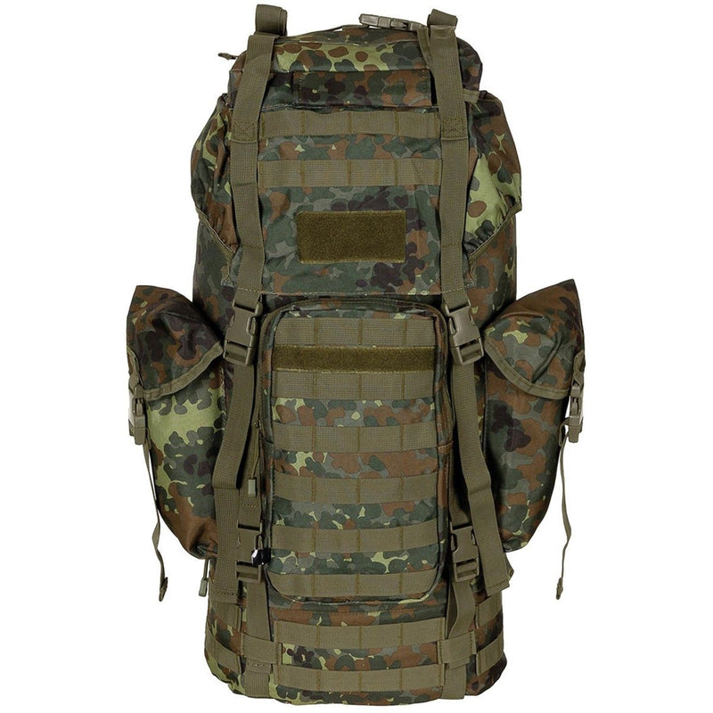 MFH Brand army BW combat tactical Molle 65L backpack aluminum rod field bag NEW - GoMilitar