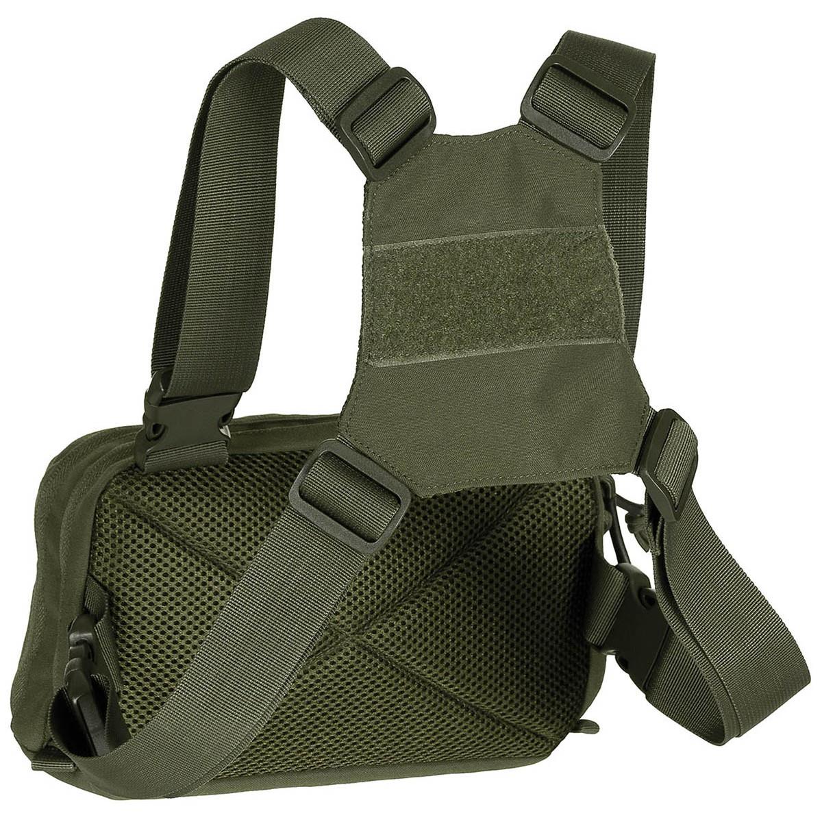 MFH Chest Pack Recon Tactical Chest Bag Molle Organizer System Multicolor
