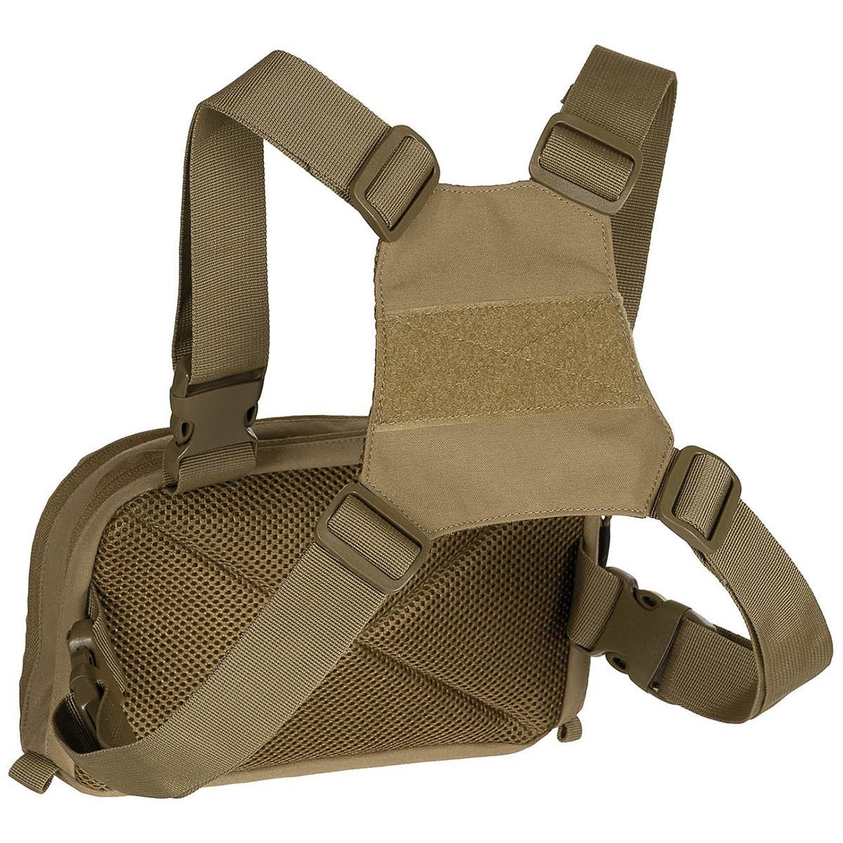 MFH Chest Pack Recon Tactical Chest Bag Molle Organizer System Multicolor