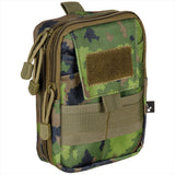 MFH Compact EDC Pouch 2 Compartments MOLLE Fastening Straps M05 Camouflage