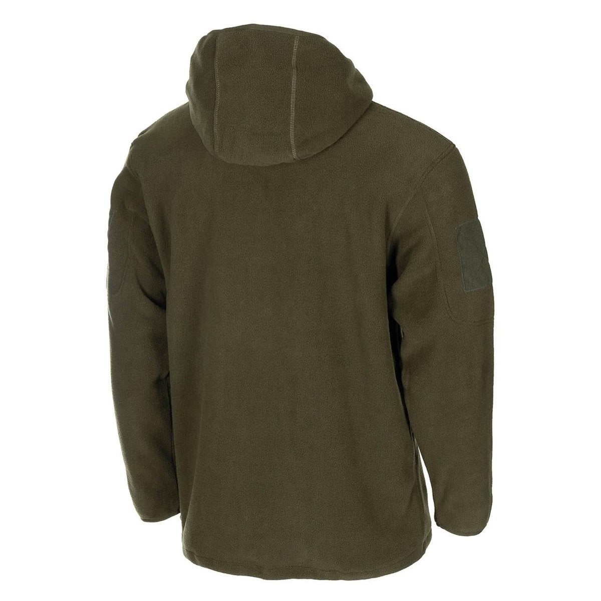 MFH military style olive hoodie fleece jacket tactical army full zip hiking NEW
