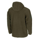 MFH military style olive hoodie fleece jacket tactical army full zip hiking NEW - GoMilitar