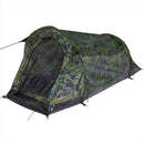MFH Schwarzenberg Tunnel Tent Water Resistant One Person Finnish M05 Camo