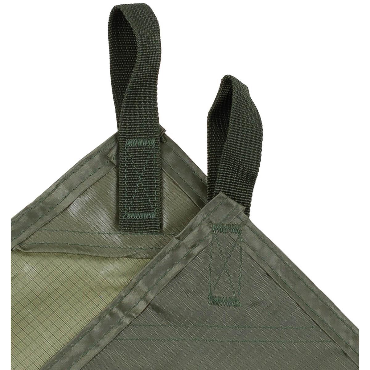 MFH Tarp Extreme Tarpaulin 3x3m Waterproof Shelter Windproof Tent Sun Shade