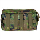 MFH Utility Pouch Large 2 Way Zip MOLLE Fastening Straps  M05 Camouflage