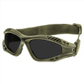 MIL-TEC AIR PRO COMMANDO Tactical Goggles Smoke Lens Anti Scratch Anti Fog