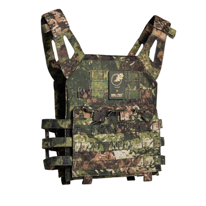MIL-TEC army Plate carrier Gen II camouflage vest PVC coated comfortable molle - GoMilitar