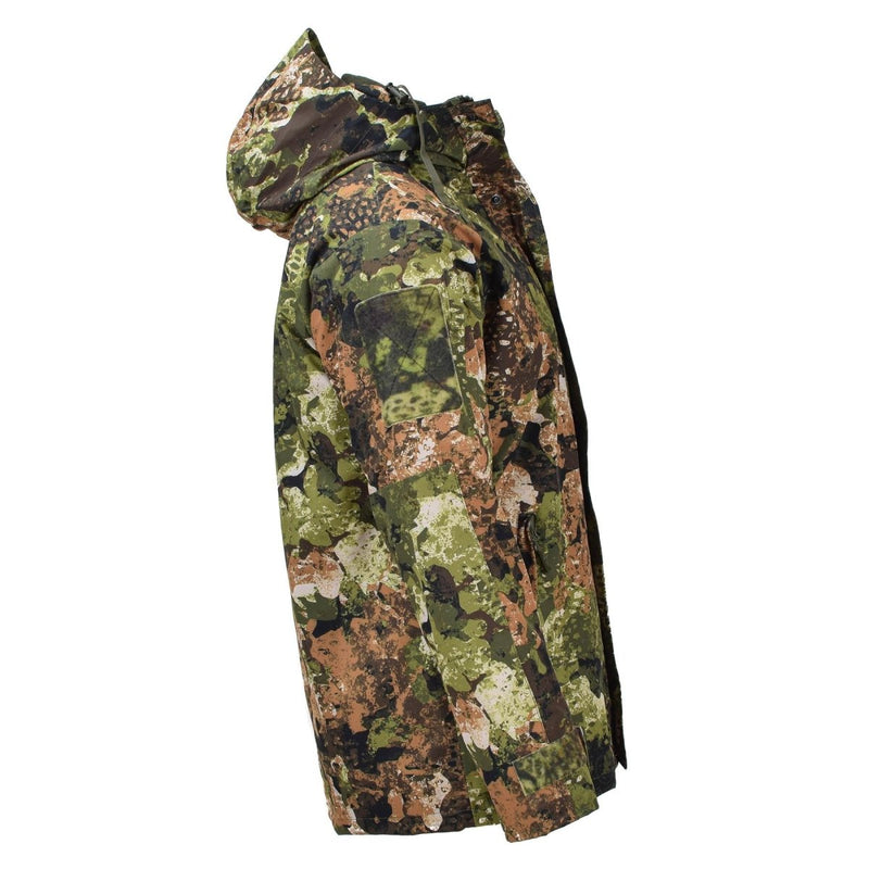 MIL - TEC army rain wet weather jacket Gen II with fleece liner waterproof hooded - GoMilitar